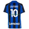 Maillot de Supporter Inter Milan Lautaro 10 Domicile 2022-23 Pour Homme